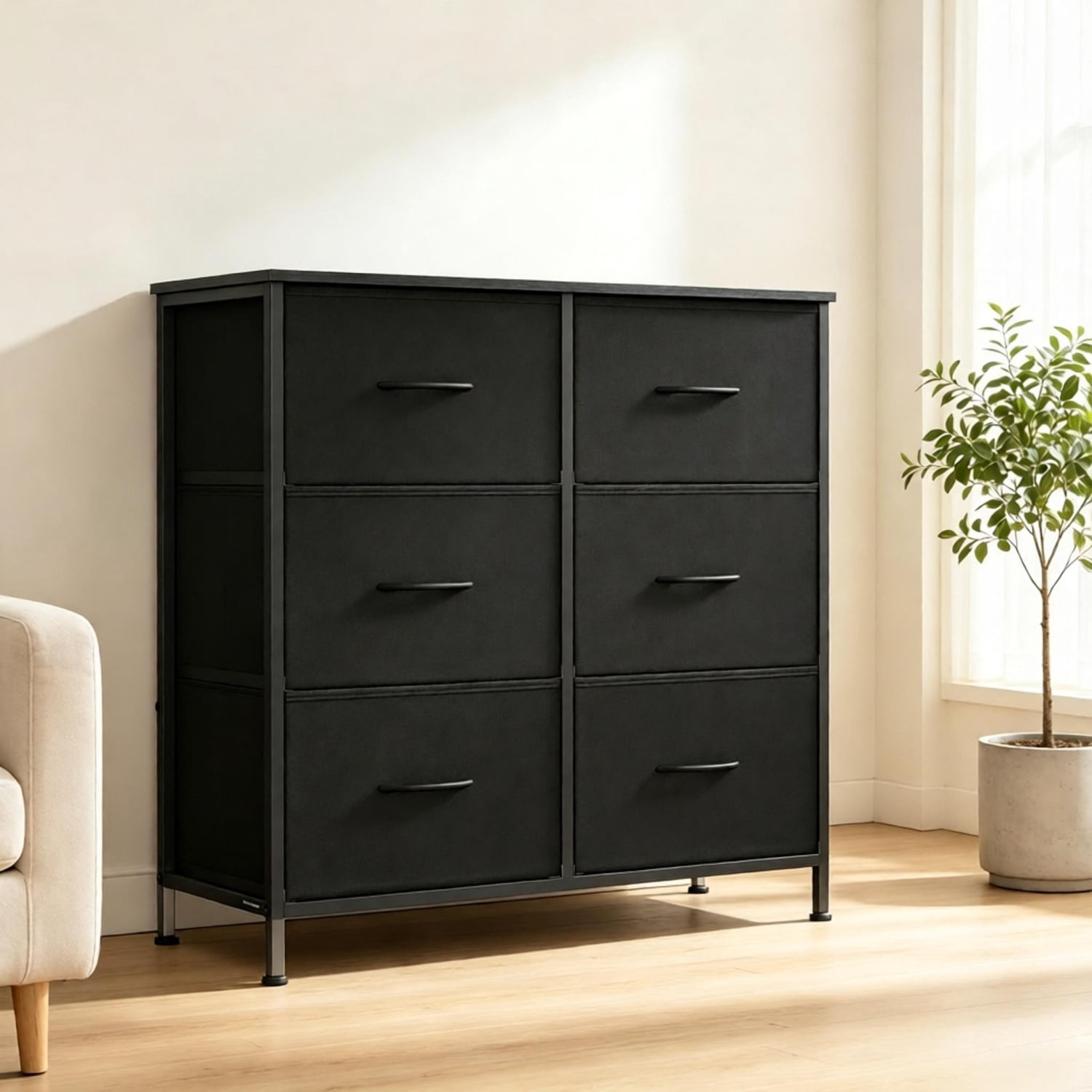 8 Drawers Bedroom Dresser, Chest of Drawers, Storage Organizer Unit, Closet, Entryway