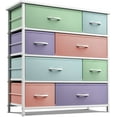 thumbnail image 1 of 8 Drawers Chest Dresser - Pastel, 1 of 7