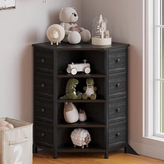 Corner Drawer Chest for Home Storage