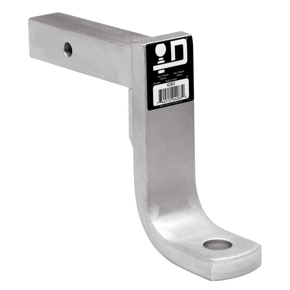 Reese 4283 Class V Trailer Hitch Ball Mount - 12,000 lbs. GTW, 1.25" Ball Hole, 9.5" Length, 7" Rise, 8" Drop, Zinc