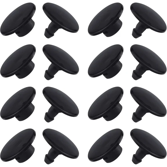 8 Durable, Plastic Rivet, Shoe Fastener with Snap Design, Repair Button for Classic Clog Strap Replacement