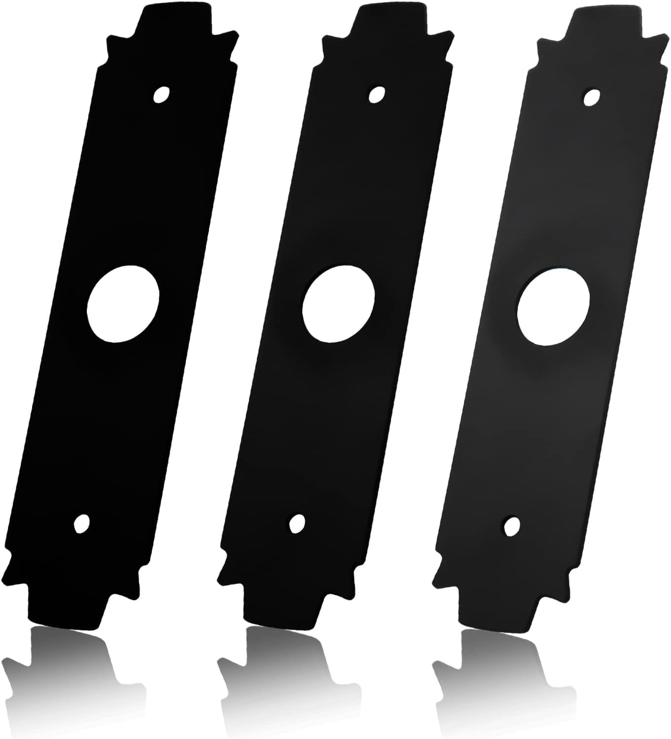 8" Edger Blade Steel Serrated Blade with 1" Center Hole Compatible