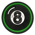 thumbnail image 1 of 8 Eight Ball Billiards Pool Applique Multi-Color Embroidered Hook & Loop Patch - 3.5 Inch Large, 1 of 5