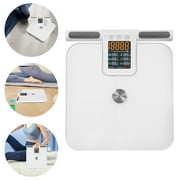 8 Electrode Smart Body Fat Scale Full Body Composition Analyzer with Report LCD