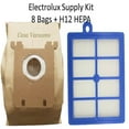 thumbnail image 1 of 8 Electrolux Type S Bags + 1 H12 HEPA Filter fits all Electrolux Oxygen - Harmony - Jetmaxx - Ultra Silencer Canister Vacuum Cleaner One Year Supply Bundle Kit, also fits Eureka OX + HF-1, 1 of 3