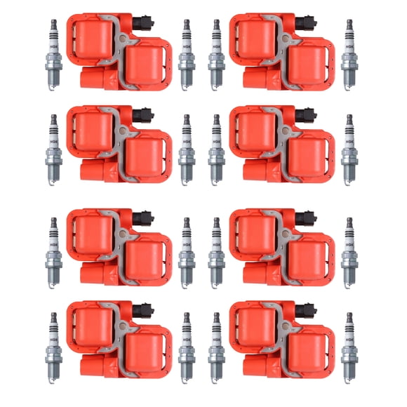 Aceon 8 Ignition Coils & Spark Plugs Chrysler/Mercedes 1997 2011 7805 6122 bundle 5