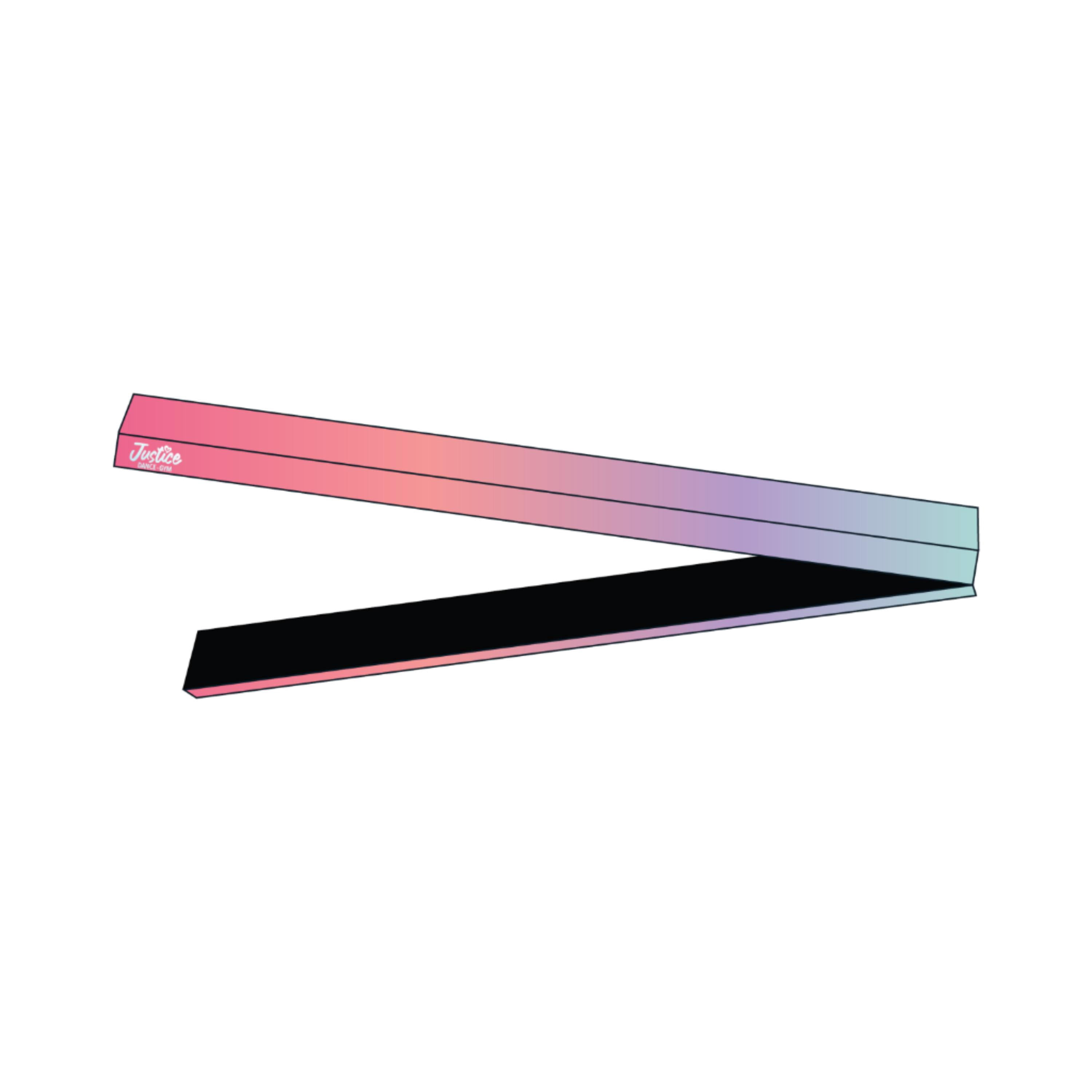 8' Folding Balance Beam - Gradient