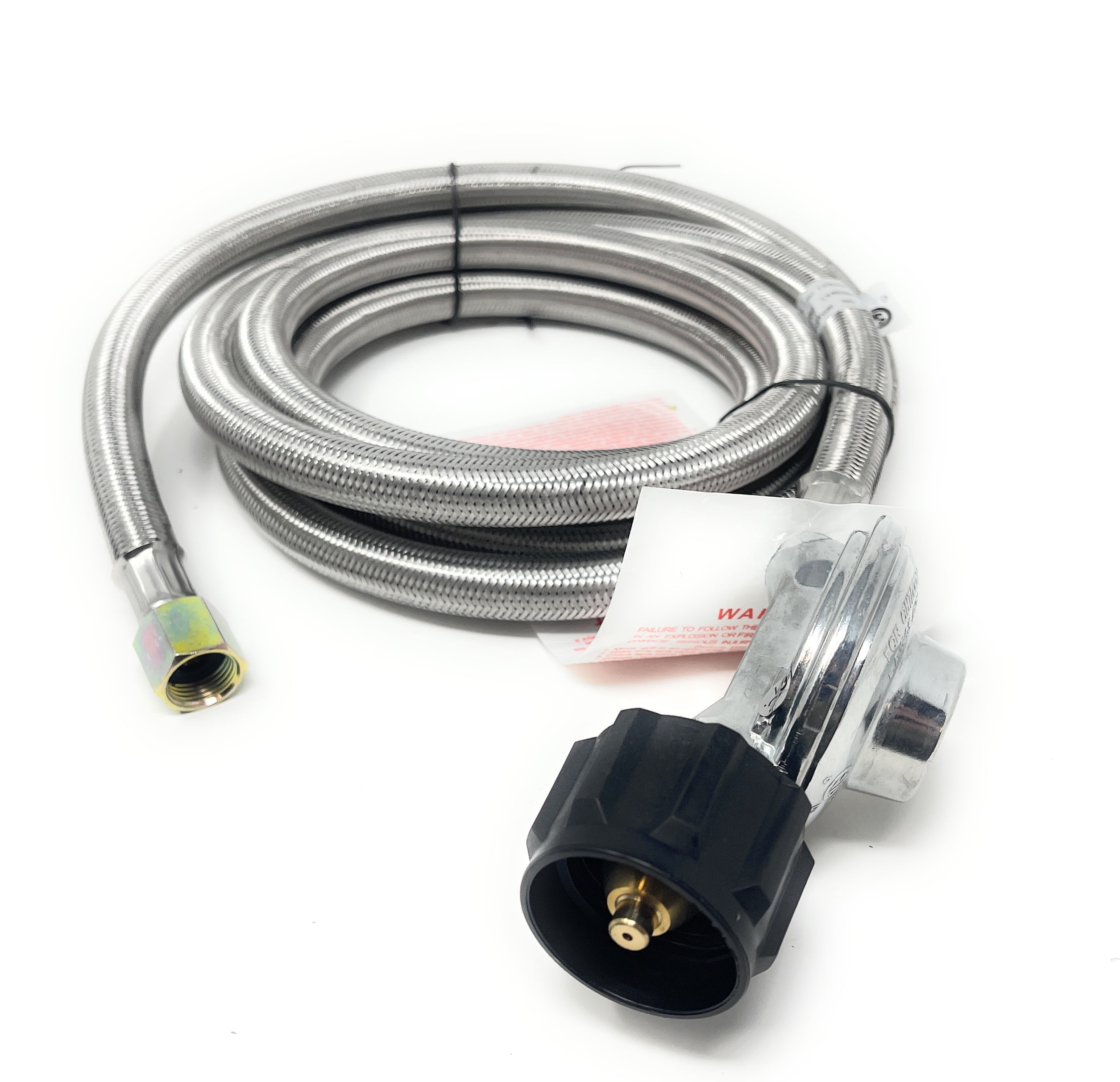 Meterk 24 IINCH Propane Hose Regulator QCC1/Type-1 LPG Hose with 3/8'' Female Flare Nut for Most Gas Grill Fire Pit Table Meterk 24 IINCH Propane Hose Regulator QCC1/Type-1 LPG Hose with 3/8'' Female Flare Nut for Most Gas Grill Fire Pit Table