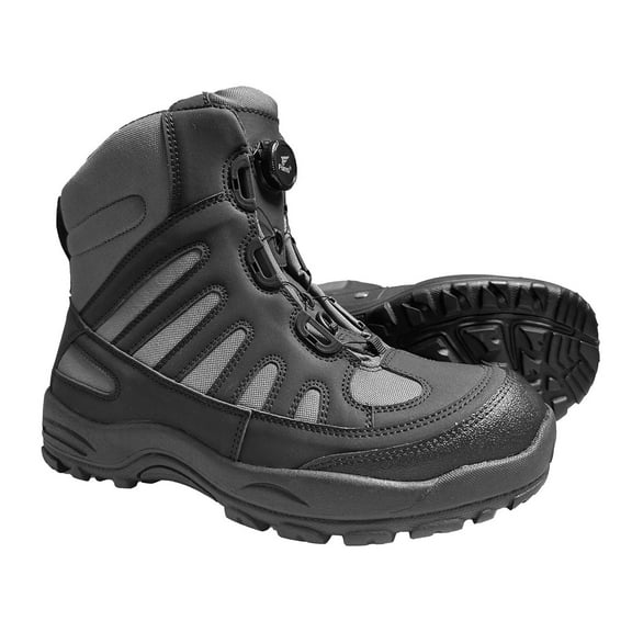 8 Fans Wading Boots for Men&Women Anti-Slip Rubber Sole with Rotating buckle Lacing System for Fishing