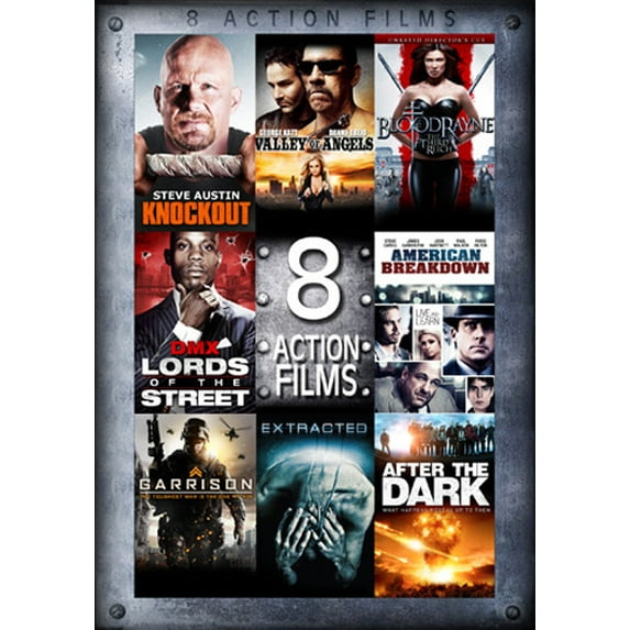 Pre-Owned 8 Feature Compilation: Action Features (DVD)