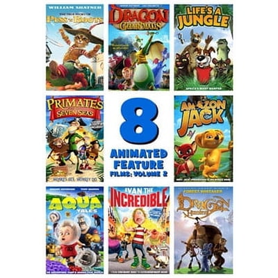 8 Feature Compilation: Animated Volume 2 (DVD)