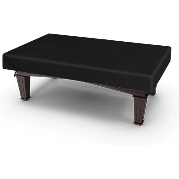8 Feet Pool Table Cover, Waterproof & Dustproof 420D Oxford Cloth Billiard Pool Table Cover for Pool Table 8FT Fitted(Black)