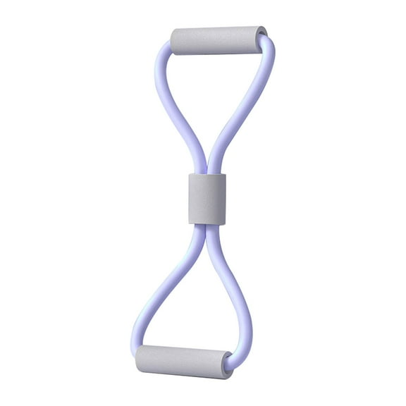 8 Figure Resistance Bands for Women, Back Strengthening Elastic Straps, Home Gym Upper Body Workouts