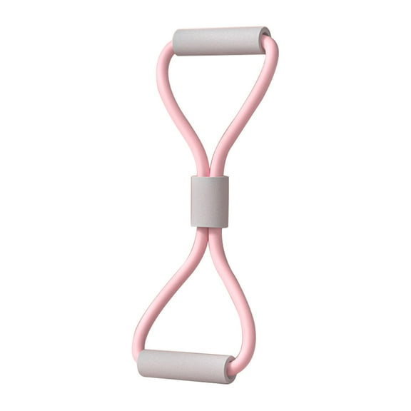 8 Figure Resistance Bands for Women, Back Strengthening Elastic Straps, Home Gym Upper Body Workouts