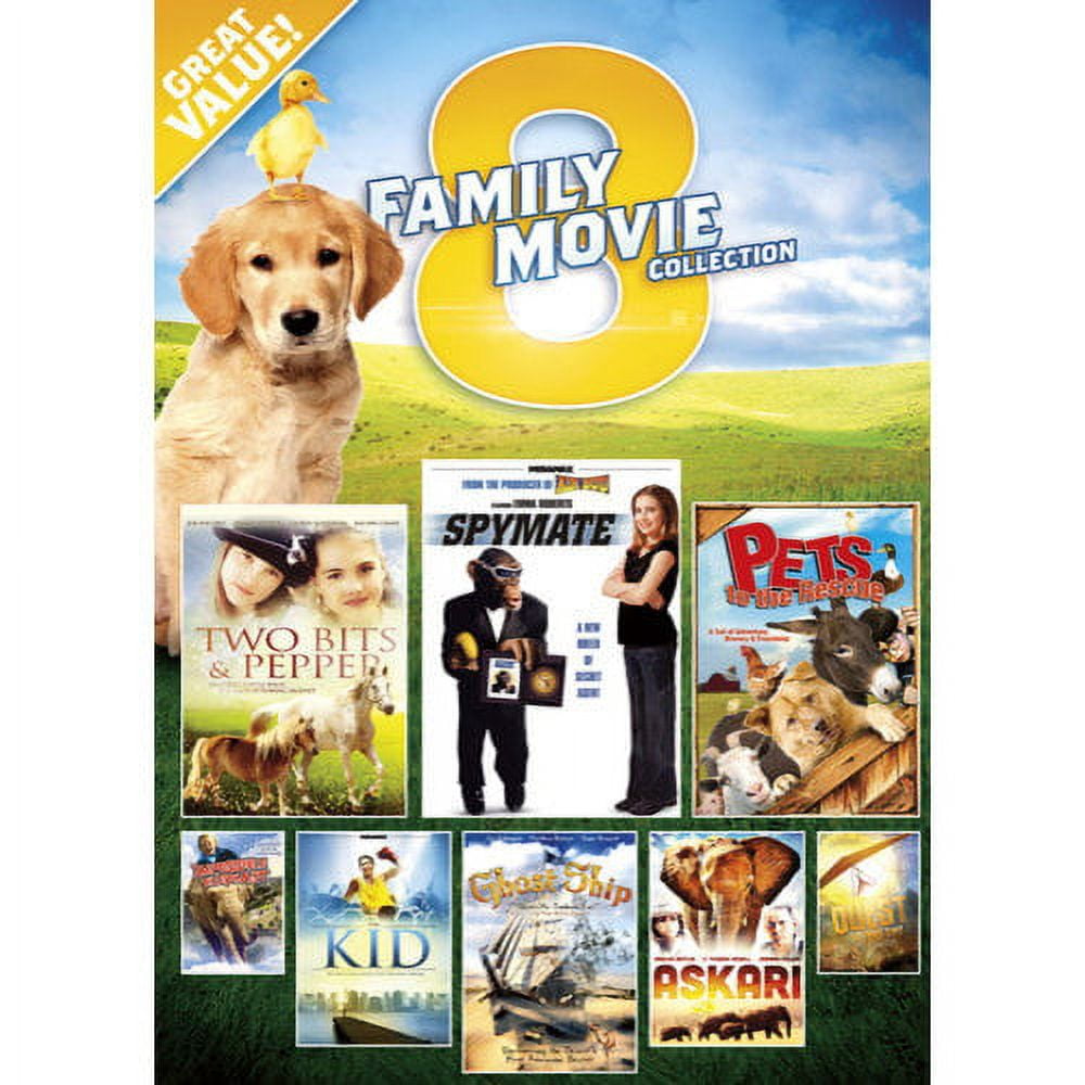 送料無料キャンペーン Family 8-Film Pre-Owned Movie Walmart.com - (DVD) Collection 洋画・外国映画