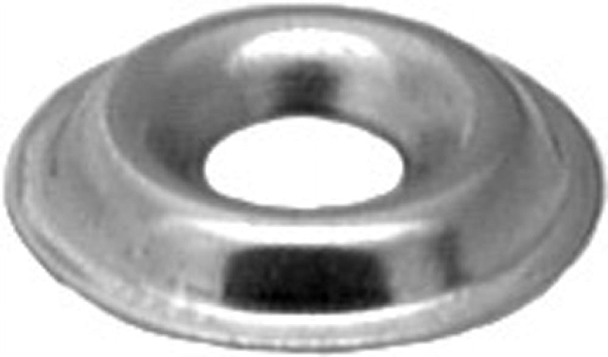 Auveco 2515 8 Flange Countersunk Washer Nickel/Brass. Qty 100