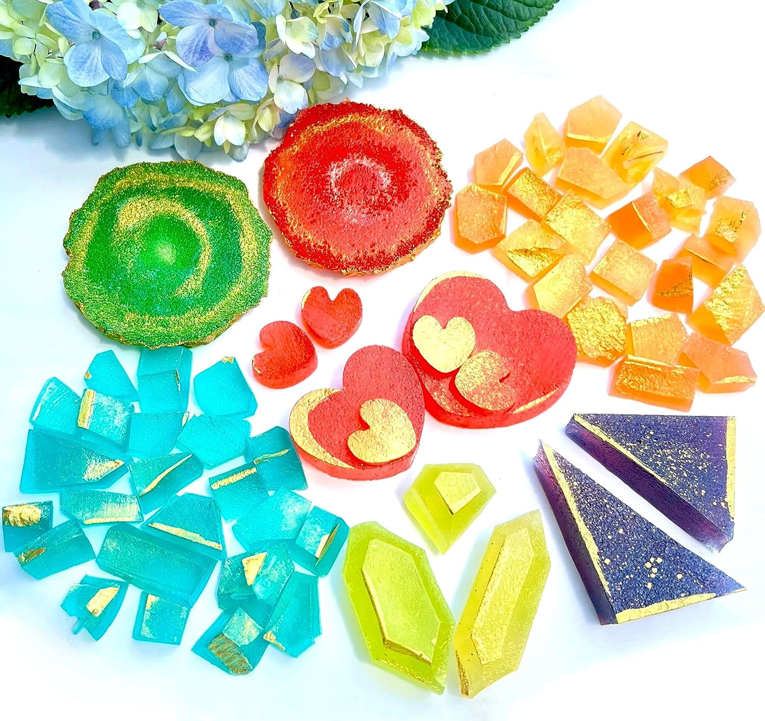 All Natural Kohakutou Japanese Crystal Candy, Vegan Edible Gemstone Candy,  ASMR