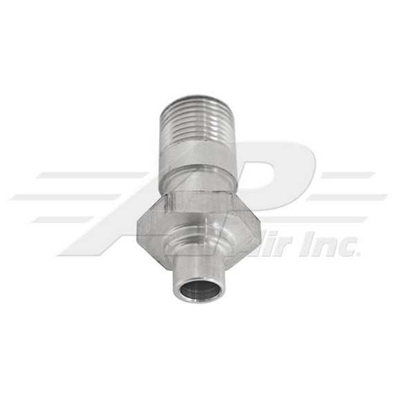 #8 Flex Pad Fitting, O-Ring, 3/4"-16 Male Insert O-Ring, .464 Pilot