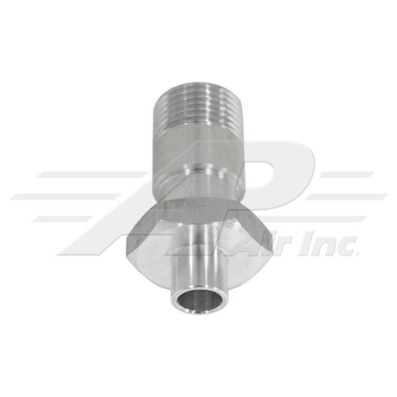 #8 Flex Pad Fitting, Sealing Washer or O-Ring Style, 3/4"-16 Male Insert O-Ring, .440" Pilot