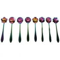 thumbnail image 1 of 8 Flower Spoon Set, 410 Stainless Steel Reusable Tea Spoon, Stirring Spoon, Coffee k2357, 1 of 6