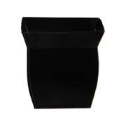 8 Fluted Metal Square Planter