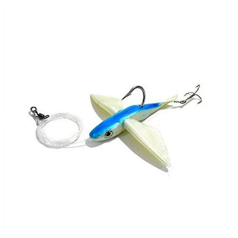 MagBay Lures Flying Fish Blue 7in Stinger Rigged