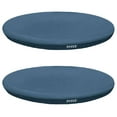8 Foot Easy Set Cover for Above Ground Swimming Pool Vinyl Round (2