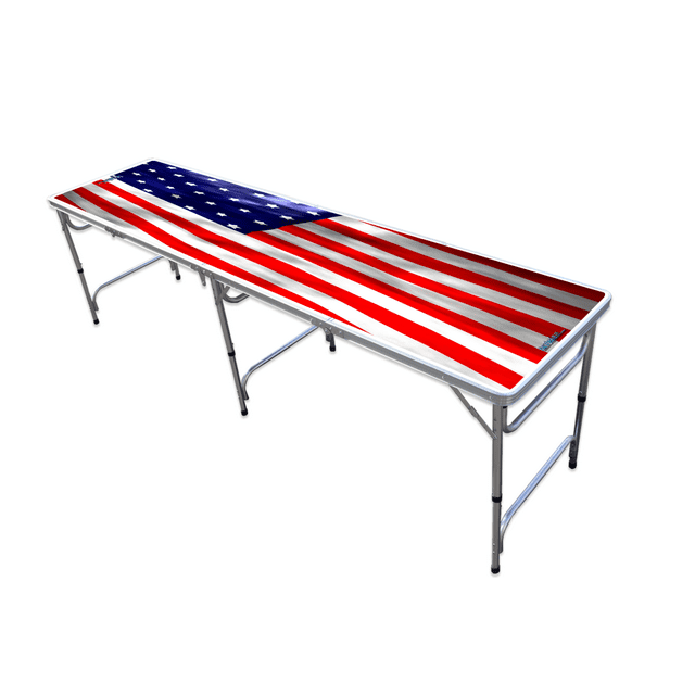 8-Foot Professional Beer Pong Table - America Edition