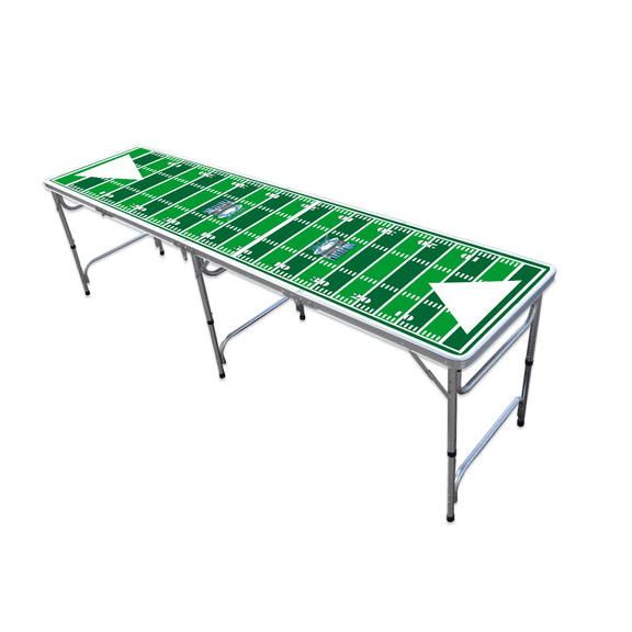 8-Foot Professional Beer Pong Table - Football Field Edition