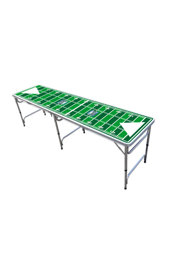 8-Foot Professional Beer Pong Table - Football Field Edition