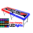 thumbnail image 1 of 8-Foot Professional Beer Pong Table w/ LED Glow Lights - Top Pong Edition, 1 of 6