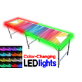 thumbnail image 1 of 8-Foot Professional PartyPong Beer Pong Table with Optional LED Glow Lights - Color Spectrum Edition, 1 of 6