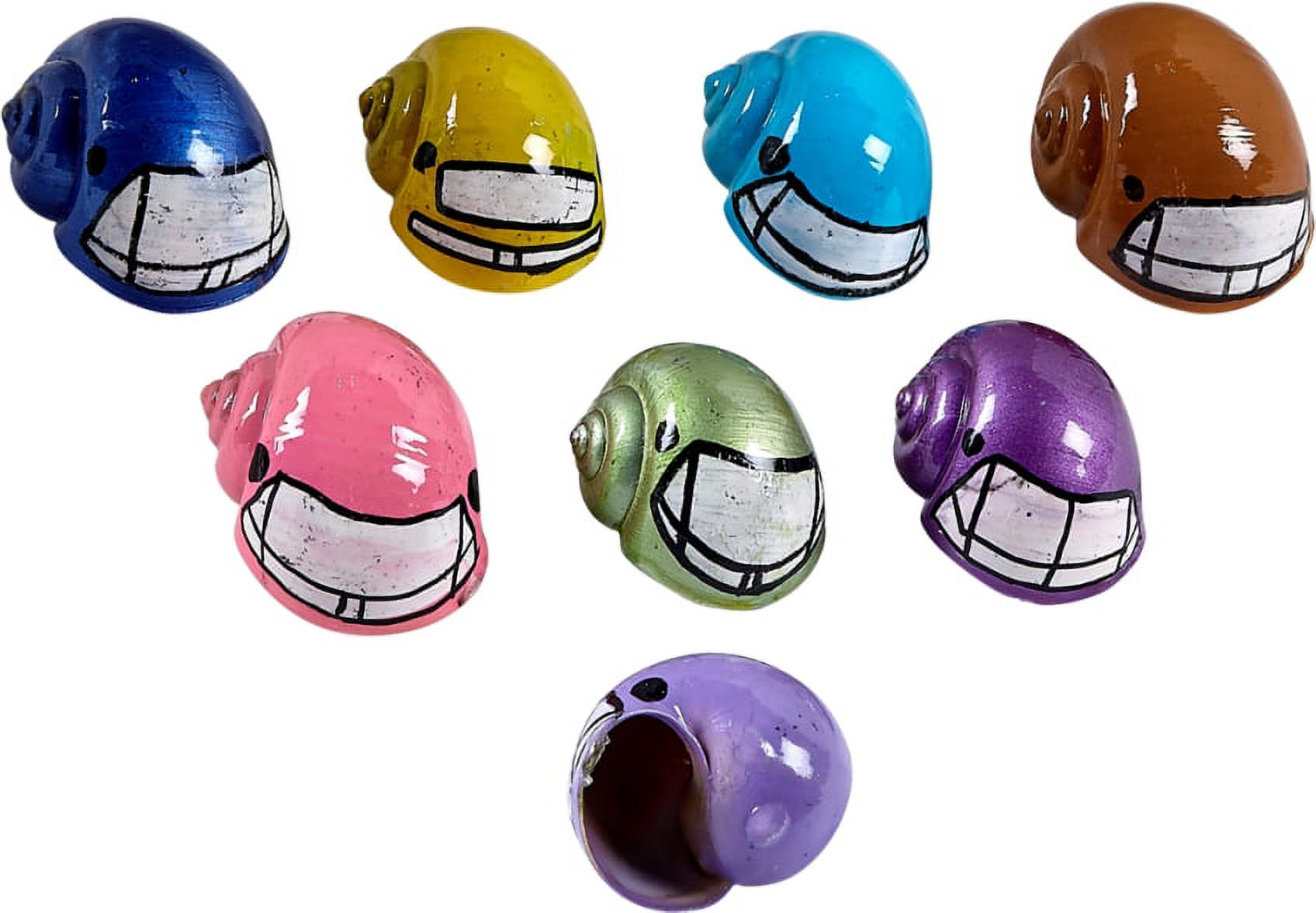 8 Football Helmet Hermit Crab Shells (Set of 8)