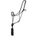 thumbnail image 1 of 8 Ft Hilason Horse Halter Basic Poly Rope With Lead Black, 1 of 2