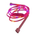 thumbnail image 1 of 8 Ft Luminous LED Jump Rope PVC Glow in the Dark Fitness Skipping Rope for Nighttime Exercise and Physical Training, Rose Red, 1 of 5
