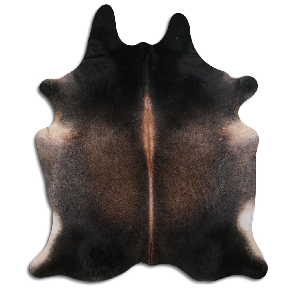 8 Ft X 6.5 Ft Hair On Leather Cowhide From Brazil Skin Rug Carpet