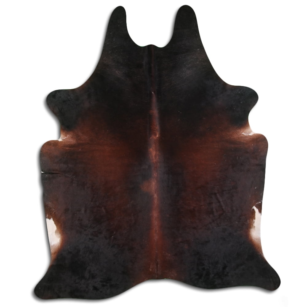 8 Ft X 7 Ft Hair On Leather Cowhide From Brazil Skin Rug Carpet Hilason ...
