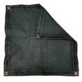 thumbnail image 1 of 8 Ft. x 20 Ft. Green Windscreen Privacy Shade Mesh Tarp, 1 of 2