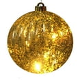 thumbnail image 1 of Brite Star 8 Function Lighted LED Gold Sphere, Red, 1 of 3