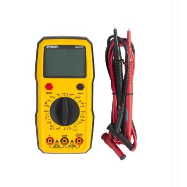 8 Function Manual Ranging Digital Multimeter