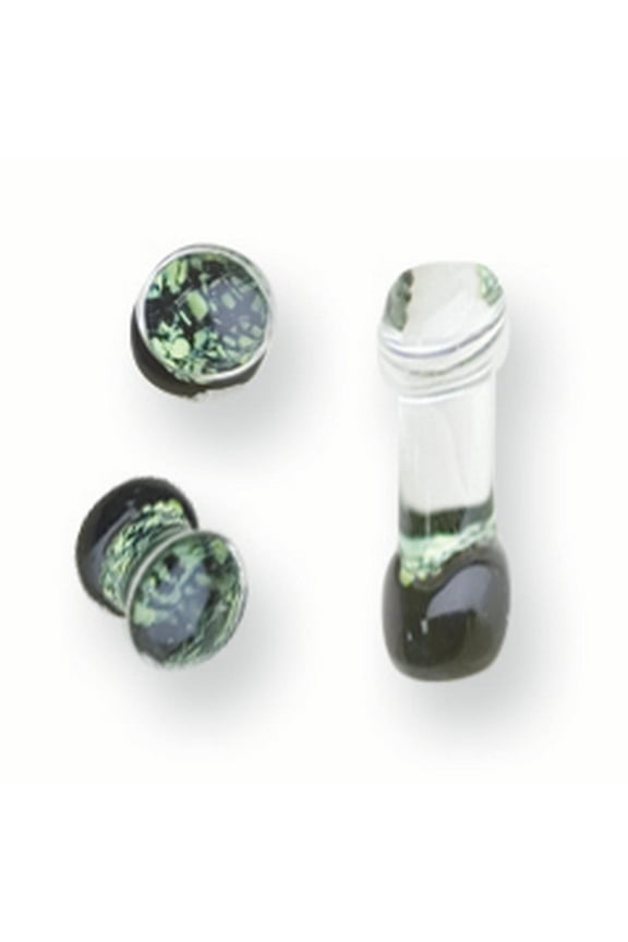 8 G 3mm long Single Dommed Pyrex Plug