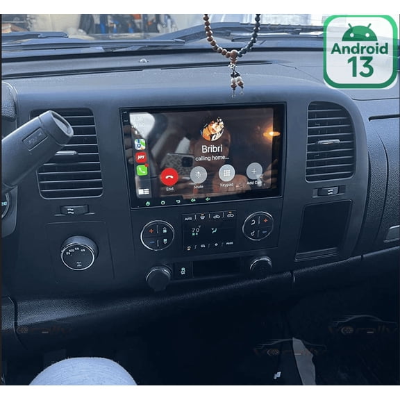 8" For GMC Sierra 1500 / Chevy Silverado 2008-2013 Car Stereo Radio, Android 13 with Wireless CarPlay & Android Auto, 2+32GB, GPS, SWC, IPS Touchscreen