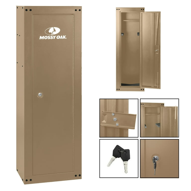 Mossy Oak Gun Security Cabinet, 8 Gun Capacity, Rifle Storage Safe