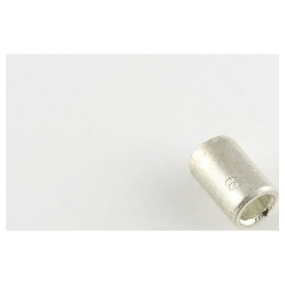 8 Ga. Compact Butt Splice Terminals - (pack of 25)