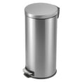 thumbnail image 1 of 8 Gal. Stainless Steel Round Step On Trashcan, 1 of 4