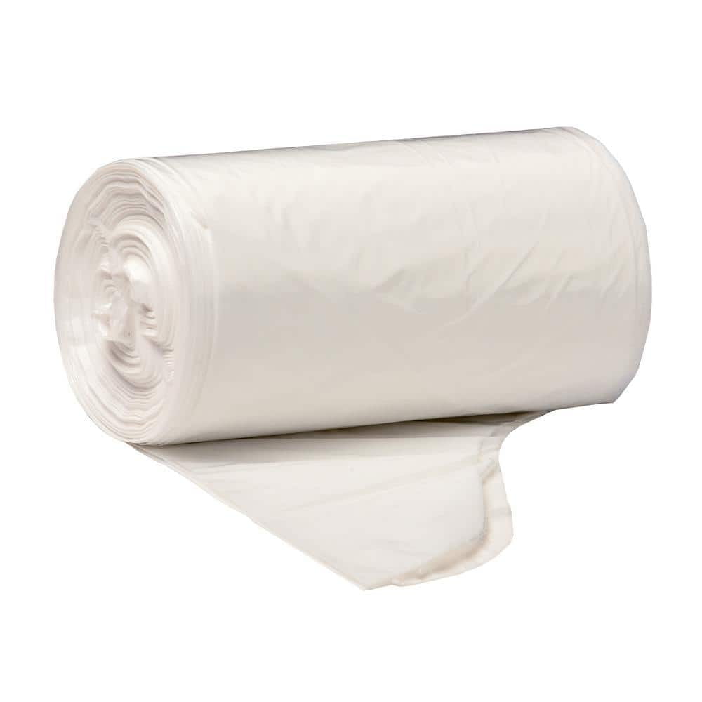 8 Gal. White Medium Trash Bag (100Count)
