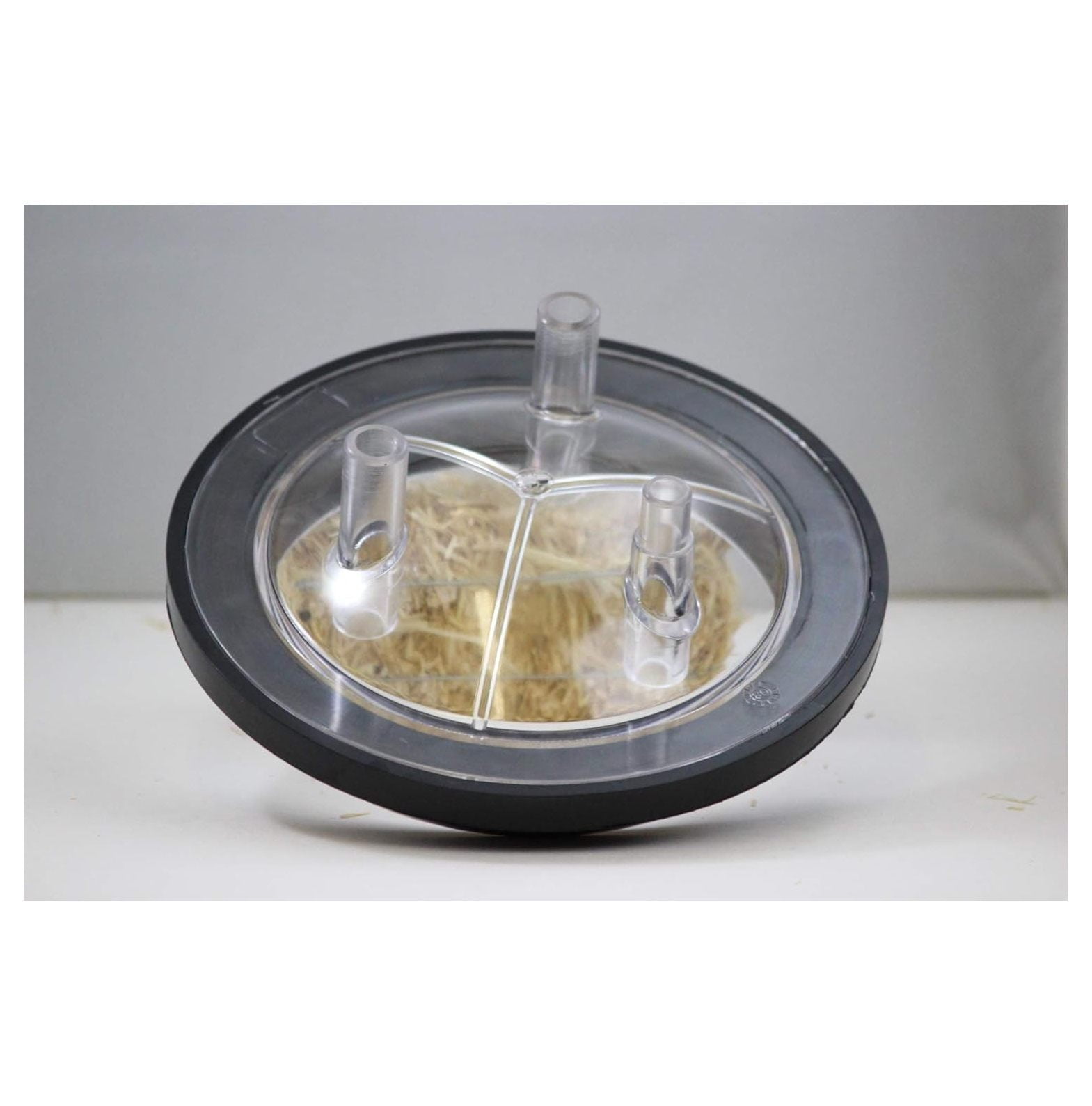 8 Gallon Bucket Lid/Gasket Clear for Milking Machine with 3 entrances