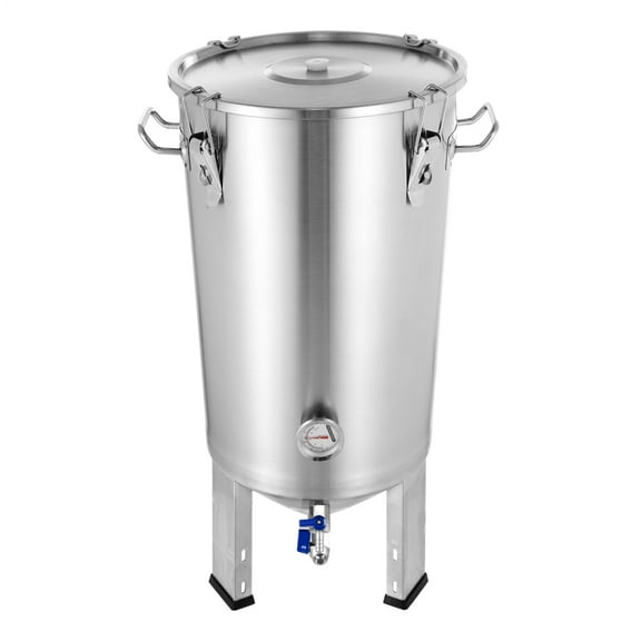 8 Gallon Conical Fermentation Tank, Durable Stainless Steel Brewing Equipment for Craft Beer and Home Brewers
