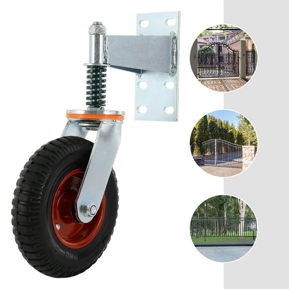 8" Gate Wheels 360 Swivel Gate Caster Heavy Duty Gate Caster 661.39lbs Heavy Duty