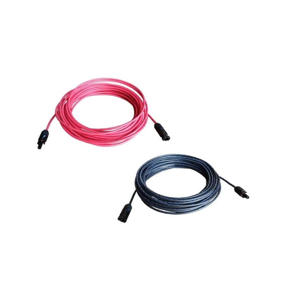 8-Gauge 100 ft. Black/100 ft. Red Solar Cable (1-Pair)